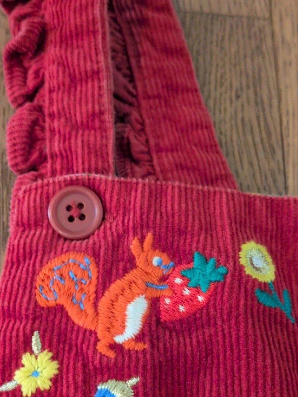 Mini Boden bright red